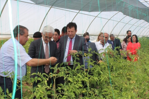 Tarımda nitelikli eğitim protokolü Çubuk Mesleki ve Teknik Anadolu Lisesi'nde imzalandı