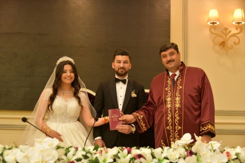Kahramankazan Belediyesinde yılın ilk 6 ayında 155 çift evlendi